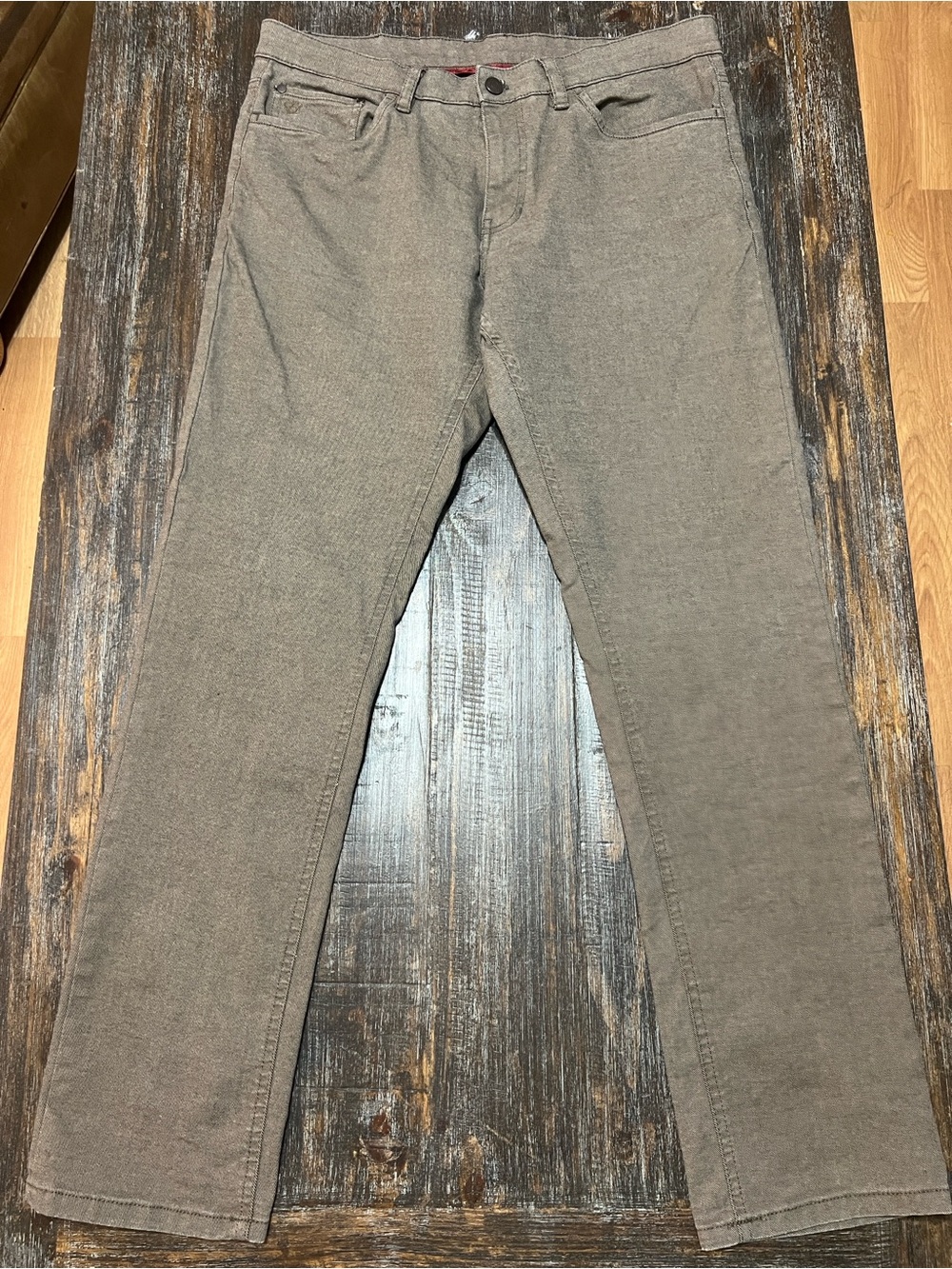 English Laundry Men's Taupe Pants